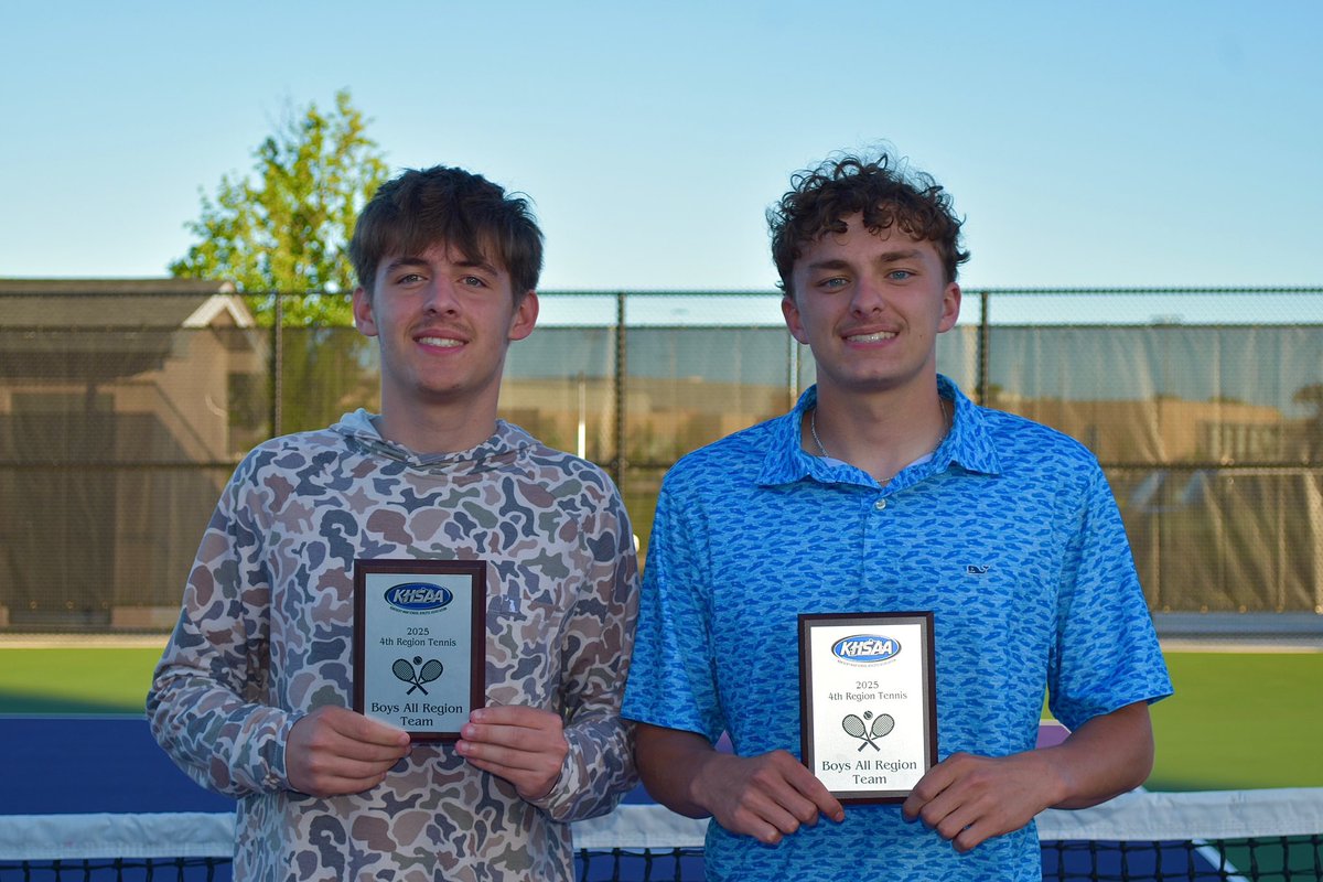 ACS_PatriotsAD's tweet photo. Congratulations to Peyton West and Alex Stamps on their selection to the Boys Tennis All Region Team! We are very proud of you! #PatriotPride https://t.co/mSWbQLtK2h