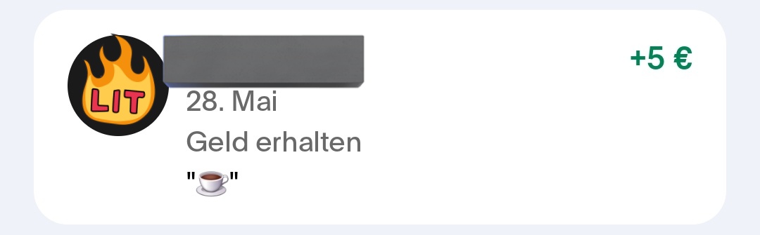 Einfach so. Lieben wir.