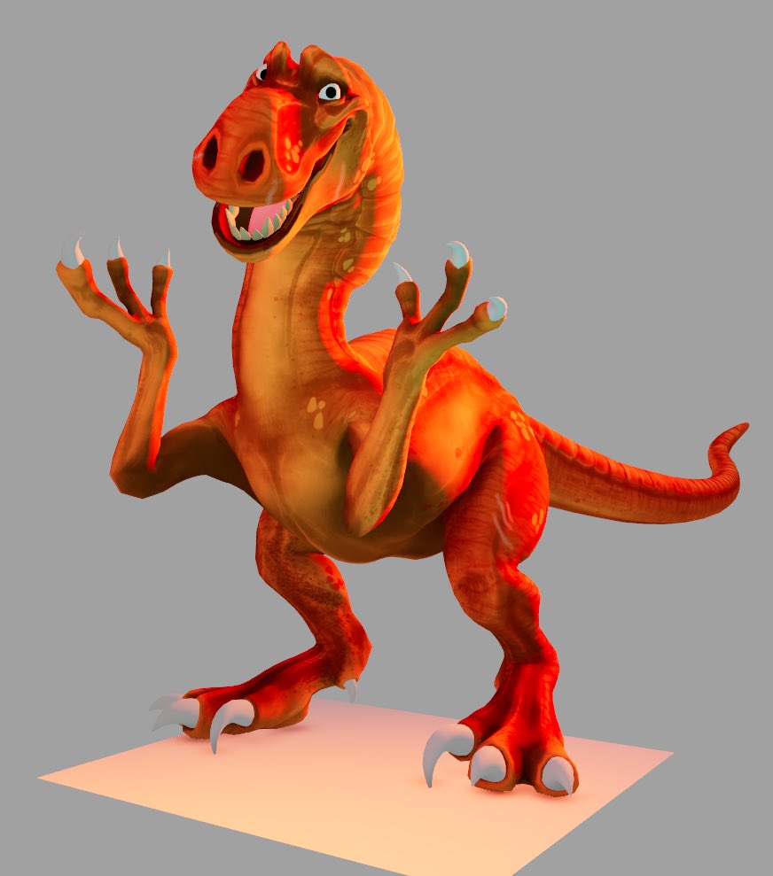 14 min pose study🔥🦕
rig by Forestier Marie