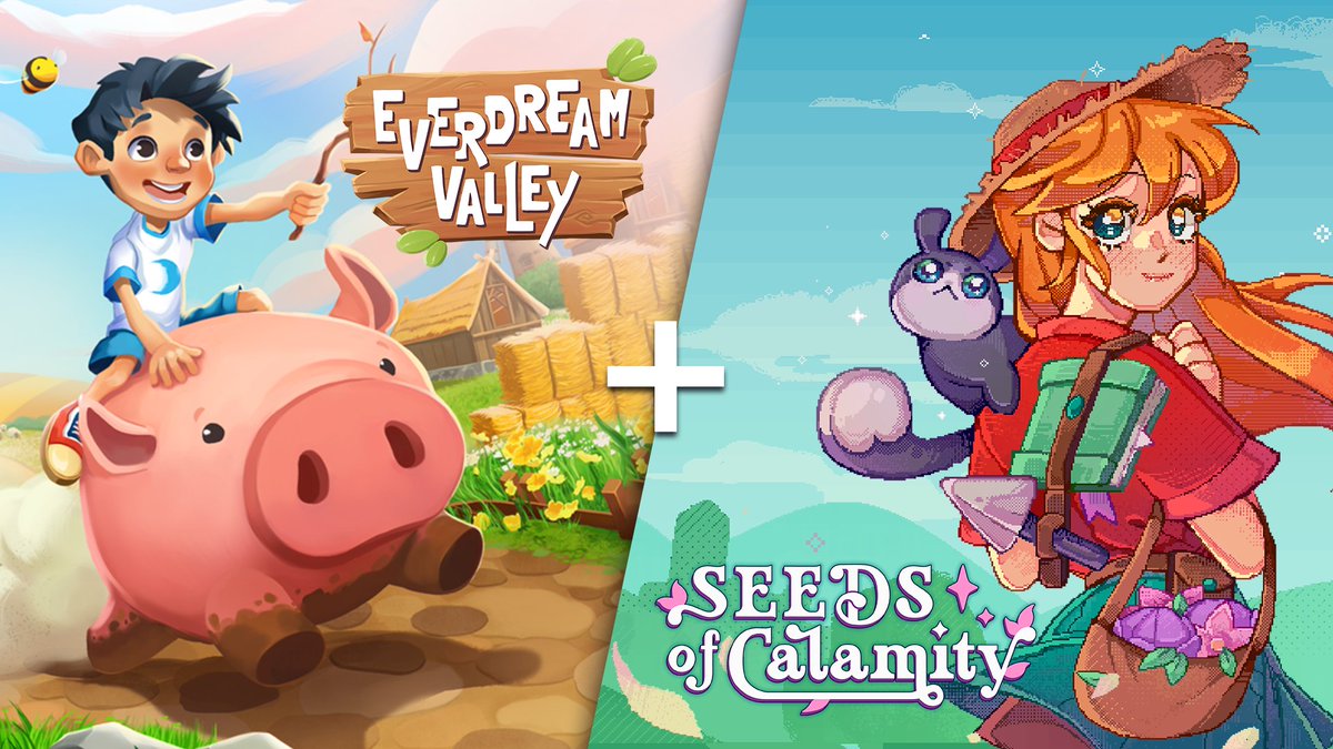 UntoldTalesHQ's tweet photo. Love cozy games? 💛
Then you’ll love the Everdream Valley + Seeds of Calamity Bundle — two charming farm sims, one magical deal, and 10% off! ✨
💛 It's your sign to relax, explore, and farm your heart out! 💛
https://t.co/dbFtBd3bKB
#EverdreamValley #SeedsofCalamity #CozyGame #FarmingSim #GameDeal #Discount
