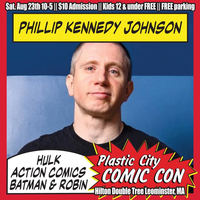 We have one of my favorite comic writers Phillip Kennedy Johnson coming to <a href="/PlasticCityCon/">PlasticCityComicCon $10 Admission // 08/23/25</a> this August!! $10 admission! Free parking &amp; kids under 12 free <a href="/PhillipKJohnson/">Phillip Kennedy Johnson</a>