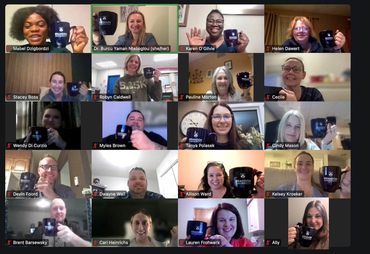 Congratulations &amp; Best Wishes to our M.Ed. Students who recently completed their Graduate Summative Seminar with instructor: Dr. Burcu Yaman Ntelioglou!