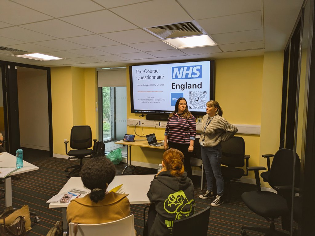 endoscopy_META's tweet image. META ran our 3rd JETS workforce 2 Nurse Polypectomy course @BCUHELS yesterday. A range of nurses from across the Midlands largely starting off their training in colonic polypectomy supported by a multiprofessional faculty from the region @JAG_Endoscopy. Thank you everyone!