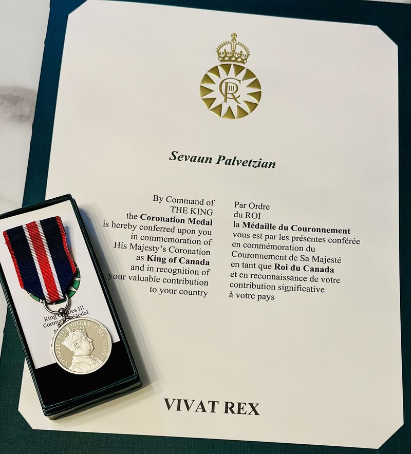 Ivey's Ihnatowycz Institute for Leadership (@iveyleadership) on Twitter photo Sending heartfelt congratulations to Leadership Council member <a href="/SevaunP/">Sevaun Palvetzian</a> on receiving the King Charles III Coronation Medal! We’re thrilled to see her remarkable impact and leadership recognized with this prestigious honour. Sending heartfelt congratulations to Leadership Council member <a href="/SevaunP/">Sevaun Palvetzian</a> on receiving the King Charles III Coronation Medal! We’re thrilled to see her remarkable impact and leadership recognized with this prestigious honour.