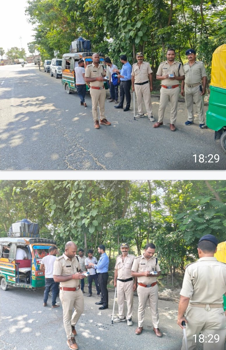 Saran_dm's tweet photo. #vehiclechecking #fineimposition #saran #chapra @BiharTransport
@IPRDBihar
जिला परिवहन कार्यालय के पदाधिकारियों द्वारा गड़खा रोड में वहनों की जाँच की गई। इस क्रम में लगभग 60 वाहनों से फाइन के रूप में 370000 रुपये अर्थदंड की वसूली की गई। https://t.co/AuVbLxseoP