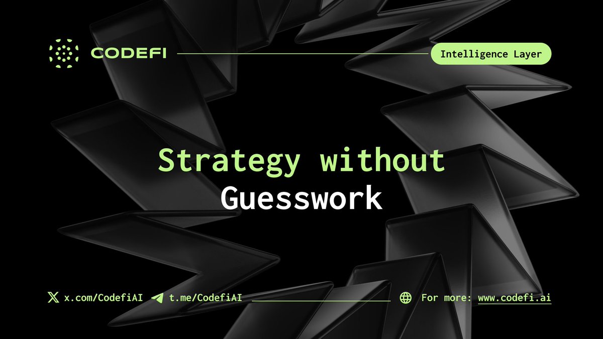 CodefiAI's tweet image. Tired of playing DeFi on hard mode?
With Codefi, you can backtest your LP strategy, simulate outcomes, and fine-tune your liquidity ranges - all before risking capital.
Smarter DeFi starts with better planning.
Start testing: app.codefi.ai/backtest