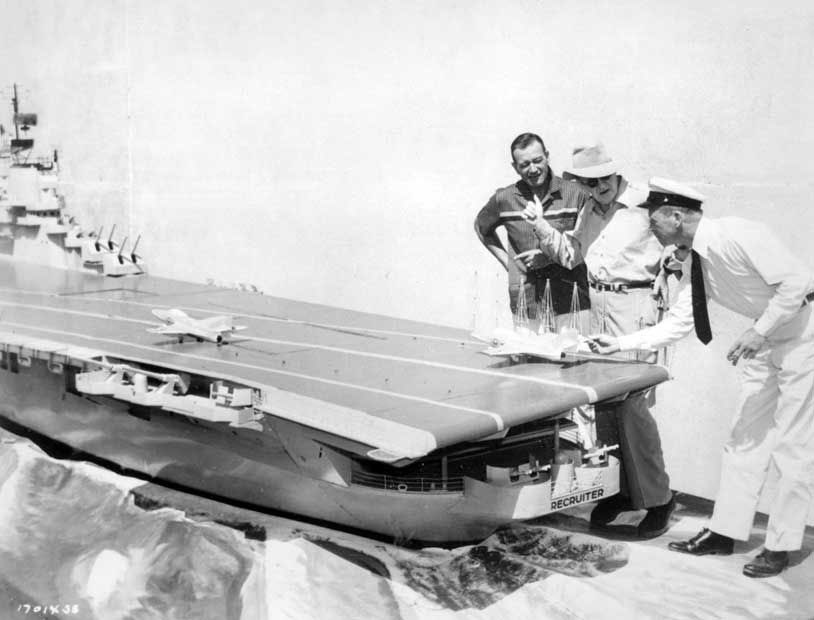 BobaFettANHSE's tweet photo. #johnwayne #johnford #dandailey and the miniature aircraft carrier from the movie #thewingsofeagles 1957 🎥 https://t.co/9M2mfDTu8s