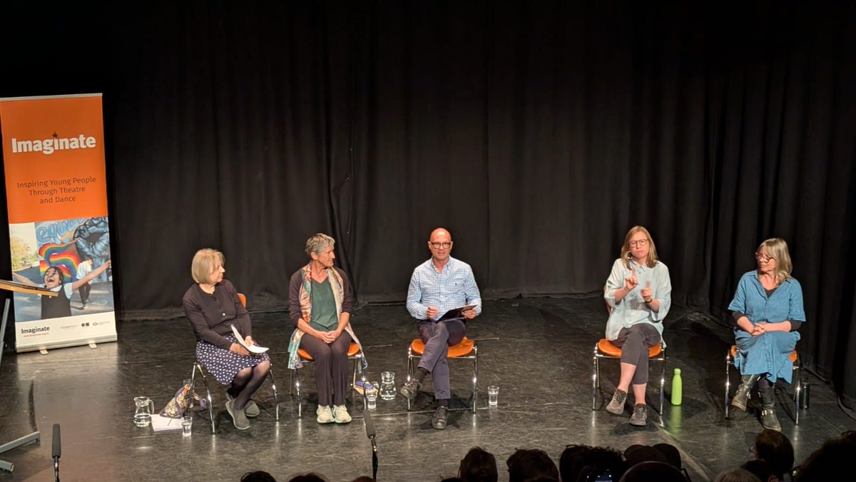 Sue Giles, President of ASSITEJ International, joins Lyn Gardner's discussion about risk-taking in children's theatre, at the Edinburgh International Children's Festival.
