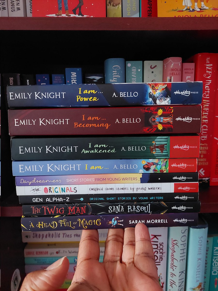 We love a middle-grade stack. Always diverse 💕