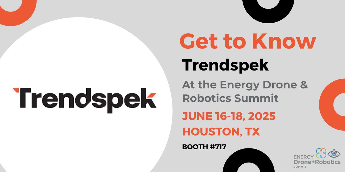🚨 Meet #EDRSummit exhibitor <a href="/trendspek/">Trendspek</a> at Booth 717! Explore high-res 3D models built from drone data for smarter asset management. 👷‍♀️🛠️
✅ Live demos
✅ Real-world use cases
✅ Expert insights
🎫 Don’t miss it: hubs.la/Q03pp-w80