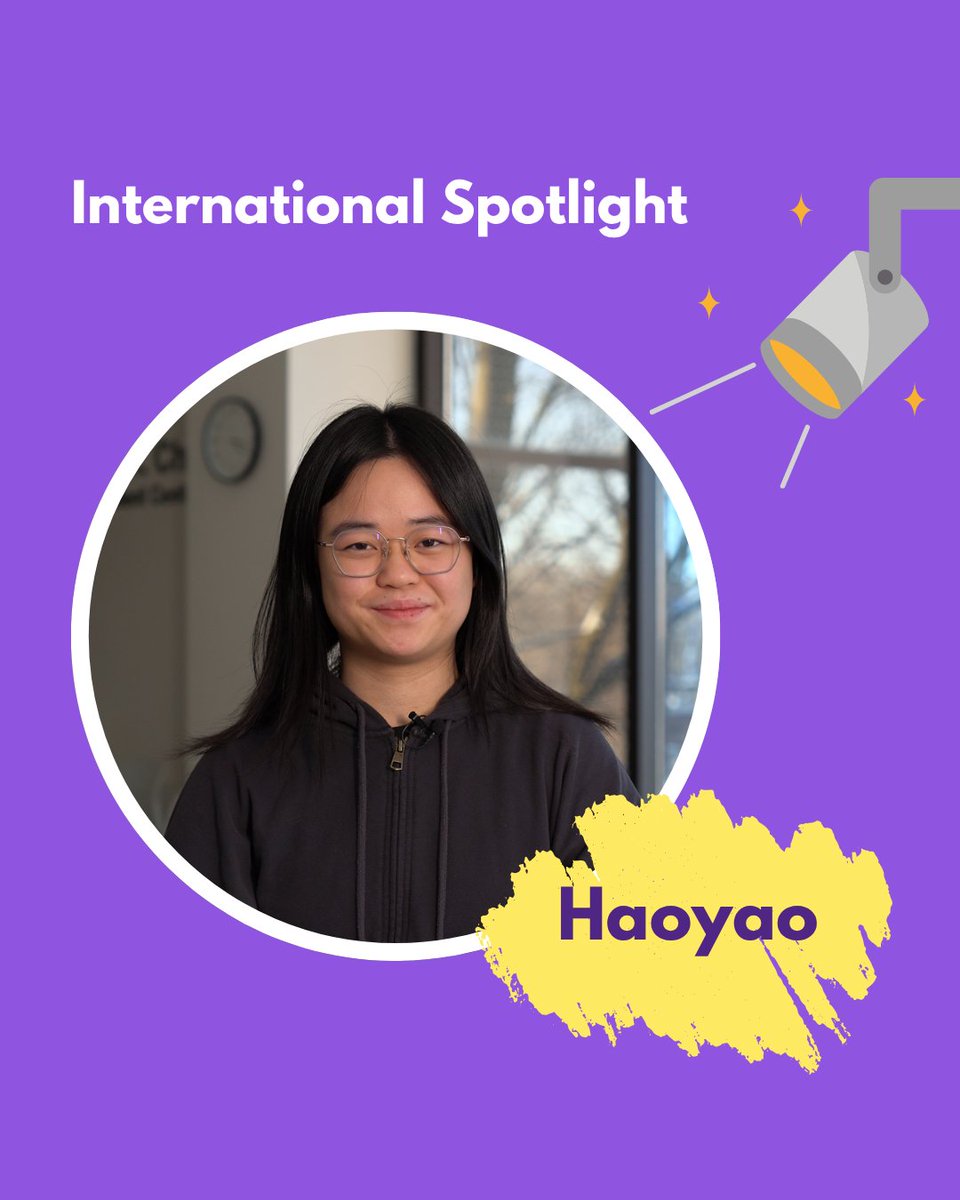 Meet Haoyao, who is graduating this June with a Bachelor of Arts degree in Psychology and Spanish.

She says her favourite memories are international learning experiences in Cuba, Mexico and South Korea through @westernU Faculty-Led Programs.

Read more at international.uwo.ca/spotlights/202…