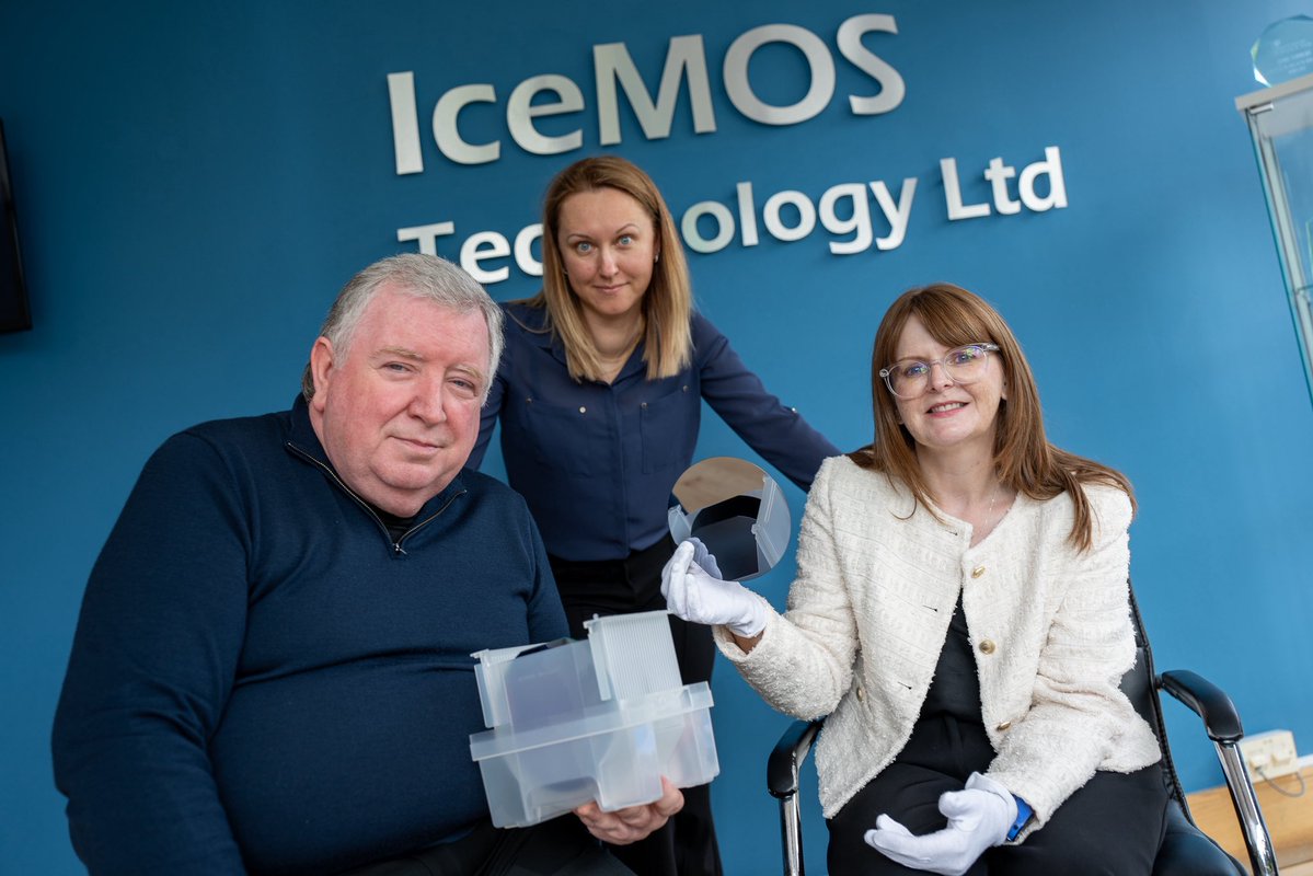 Economy NI (@economy_ni) on Twitter photo Economy Minister Dr <a href="/CArchibald_SF/">Caoimhe Archibald MLA</a> has visited <a href="/IcemosTech/">IceMOS Technology</a> in Belfast.
Â
IceMOS is an industry-leading, global supplier of next generation, energy efficient silicon power devices (mSJMOS™️) and sensing technology and recently secured $22m investment to support the company’s Economy Minister Dr <a href="/CArchibald_SF/">Caoimhe Archibald MLA</a> has visited <a href="/IcemosTech/">IceMOS Technology</a> in Belfast.
Â
IceMOS is an industry-leading, global supplier of next generation, energy efficient silicon power devices (mSJMOS™️) and sensing technology and recently secured $22m investment to support the company’s