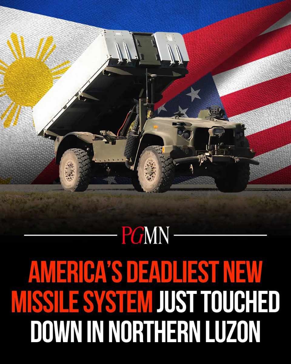 PGMNOfficial's tweet photo. The U.S. military just parked one of its most advanced weapons in the Philippines — and not just anywhere, but in Batanes, the country’s northernmost tip, sitting just a few hundred kilometers from Taiwan.

It’s called NMESIS, short for Navy/Marine Expeditionary Ship Interdiction System — a name that sounds like a villain in a sci-fi movie, but its purpose is dead serious: sink ships before they ever get close.

The move happened during Balikatan 2025, the largest-ever joint military exercise between the U.S. and the Philippines.

With over 16,000 troops involved, this year’s drills weren’t just for show — they came with live-fire missile systems, cyber defense ops, and drills focused on territorial defense. But NMESIS stole the spotlight.

This system isn’t just another truck with rockets. NMESIS uses remote-controlled launchers armed with Norwegian-made Naval Strike Missiles that can fly up to 185 kilometers, skim the sea, and strike with precision.

It’s fast, stealthy, and hard to detect — the kind of weapon designed to stop enemy warships before they even show up on the radar.

The Economist notes this is the first time the U.S. has ever deployed NMESIS overseas — and they chose the Philippines. That speaks volumes about how Washington sees Manila’s role in the Indo-Pacific chessboard.

It also raises eyebrows about just how heated things are getting in nearby waters, especially with Taiwan just a short flight away and the South China Sea growing more contested by the day.

Batanes isn’t just a scenic postcard — it’s strategic real estate. From there, missiles can potentially cover parts of Taiwan’s surrounding waters and the Luzon Strait, one of Asia’s busiest maritime routes.

By positioning NMESIS in Basco during Balikatan, the U.S. demonstrated that its defense strategy is expanding — and the Philippines is part of the frontline.

This all falls under the Enhanced Defense Cooperation Agreement (EDCA), which allows U.S. forces rotational access to key Philippine bases.

Under President Marcos Jr., EDCA sites have expanded — including locations in Cagayan and Isabela, both in northern Luzon.

While the Philippines maintains the agreement is for humanitarian response and defense, its military implications are impossible to ignore.

There’s no missile threat today — but there is a shifting reality. The Philippines is no longer just watching the geopolitical tension between major powers — it’s in the middle of it.

Whether that increases security or increases risk depends on who you ask. But what’s clear is that Manila’s role in regional defense is growing fast.

The NMESIS units have since left after the Balikatan drills wrapped. Still, the message is loud and clear: the U.S. is getting serious about deterrence in the Indo-Pacific — and it’s doing it with the Philippines at its side.