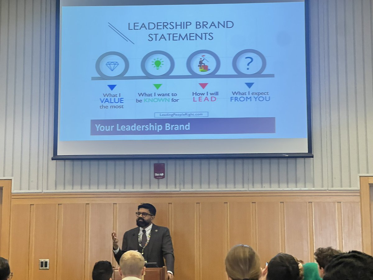 ledje's tweet image. Listening to one of my favorite people! Dr. @KMirza speaking about personal, professional, and leadership branding. (3 pics) @UMichMedSchool @umichmedicine