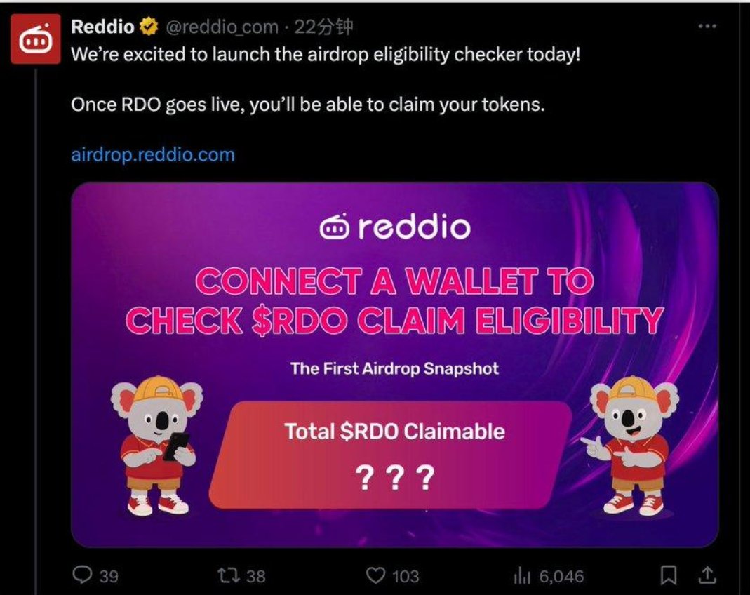 hdezlara's tweet photo. Reddio is here! 🚨 $RDO checker is now live. 🪂

Were you early to the @reddio_com ecosystem?
Now’s your chance to find out if you're eligible. ⤵️

🔗 https://t.co/HayPQAjyNG

Just connect your wallet — no forms, no guessing. 🧪
Early birds get rewarded. 🌱 #REDDIO @giverep #RDO https://t.co/PV0DBIlKmY