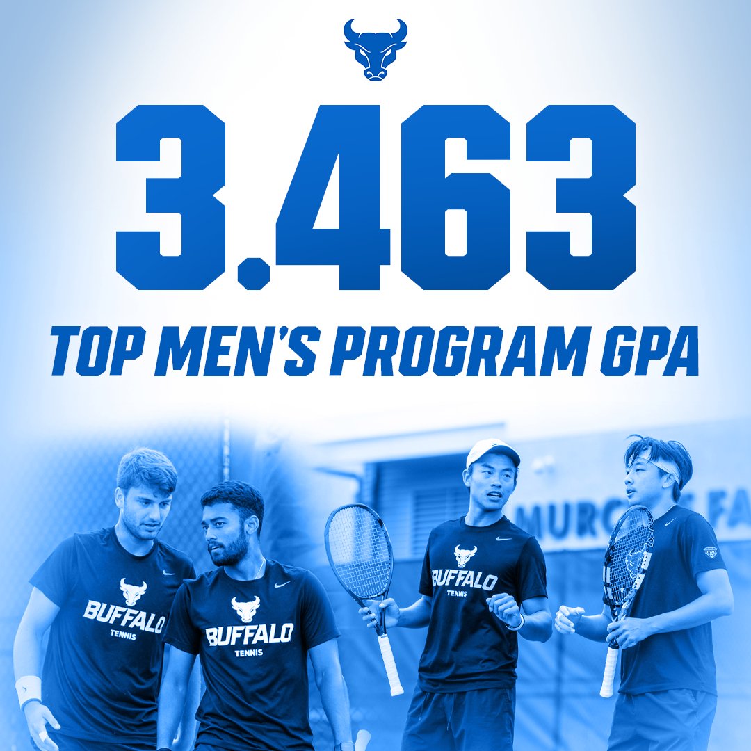 A historic season on and off the court 📚🎾

Proud of our squad for recording the highest men's team GPA for the fourth straight semester!

#UBhornsUP