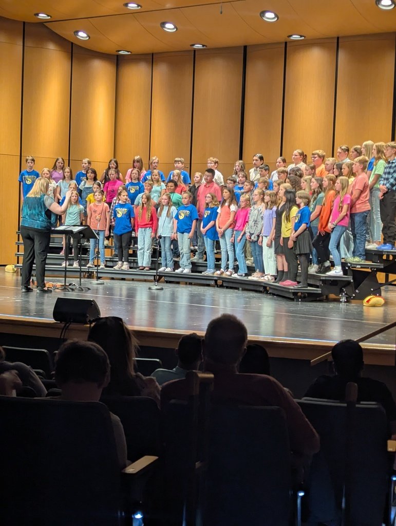 Beautiful WIS Choir Concert on full display!  The students did a fantastic job entertaining our families and community! #WISing