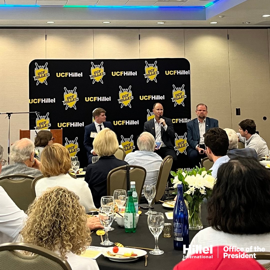 Enjoyed my visit to UCF Hillel. Home to nearly 7,000 Jewish students, its critical that we continue to raise the resources necessary to support vibrant Jewish life through UCF Hillel and to advance the community partnerships and bridge building. Go Knights and Go UCF Hillel!