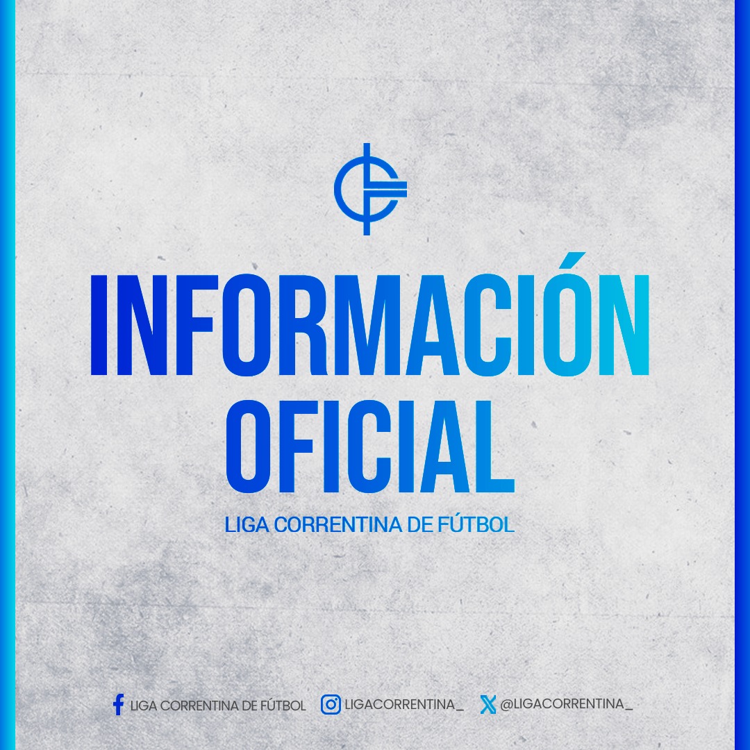 🏟 Debido al estado del campo de juego, el partido de Primera División 🅰️ entre Huracán Ctes. y Mandiyú, programado para la jornada de hoy a las 16 hs. en el estadio de Huracán Ctes., se disputará mañana jueves 29 de mayo a la misma hora y escenario programados inicialmente ⚽️