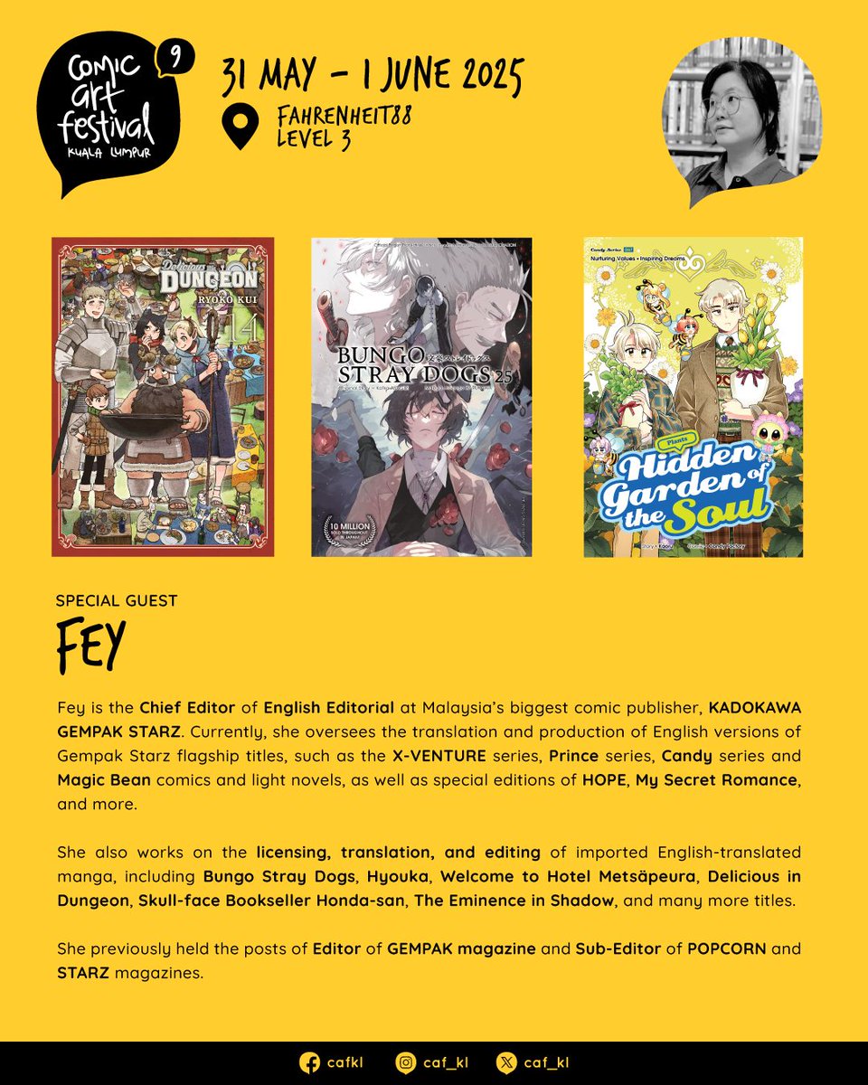 Comic Art Festival KL tweet media