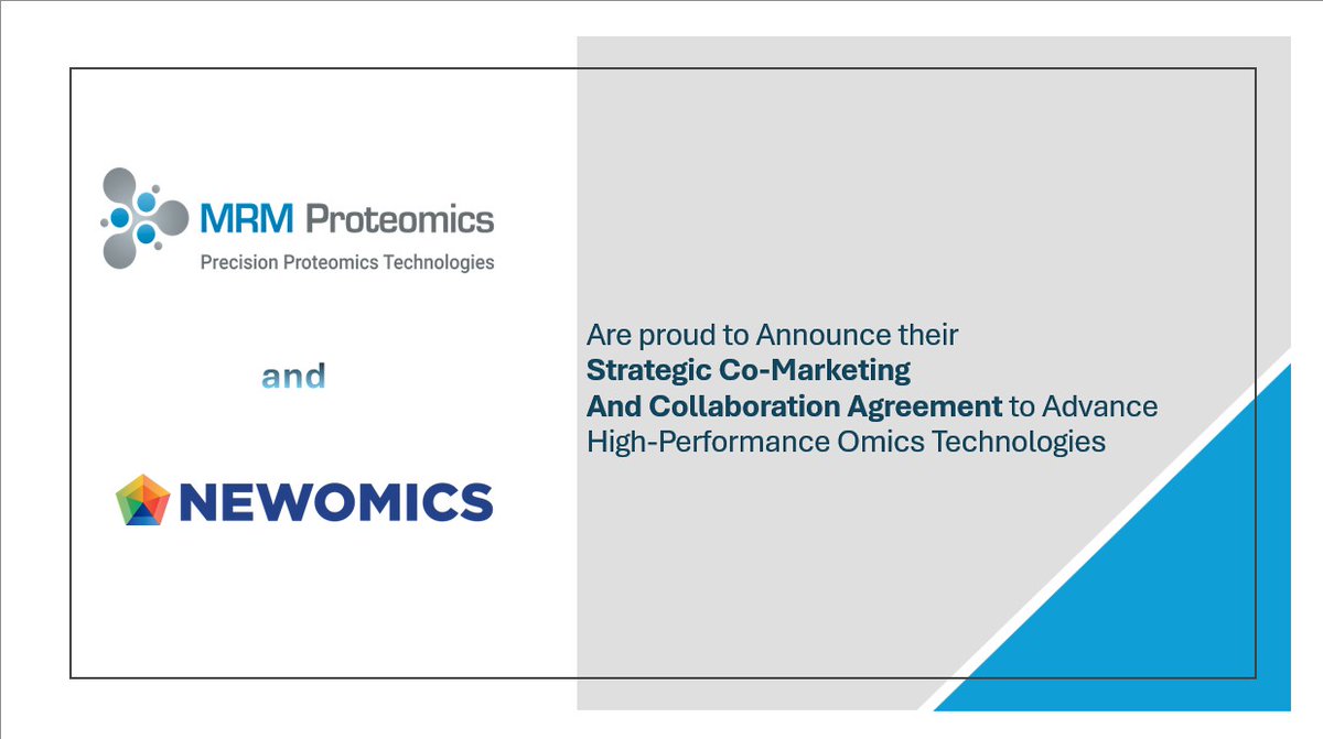 MRM Proteomics Inc. tweet media