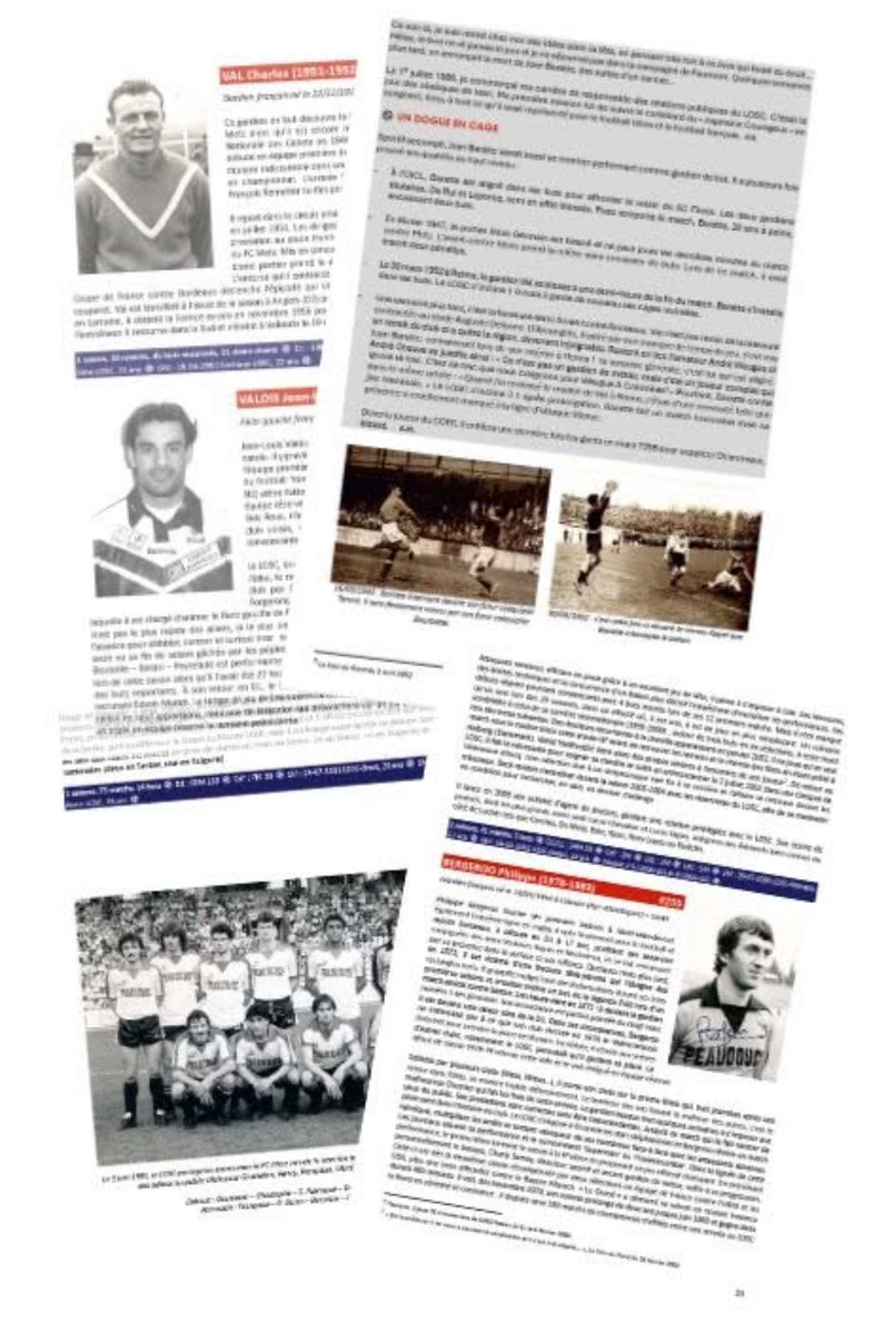Je suis heureux de vous présenter le livre « Les Dogues de A à Z »

Il raconte l'exhaustivité des dogues qui ont porté le maillot du LOSC au XXe siècle avec stats, anecdotes et photos.

Pour le découvrir et le commander : lesdogues.my.canva.site/livre

N’hésitez pas à me contacter !
