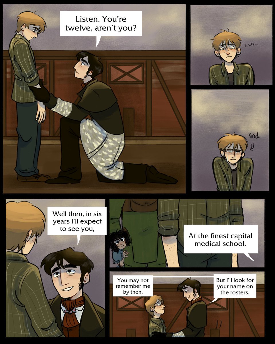 fennelwasp's tweet photo. My favorite scene in the fic Bread and Twyre which did make me cry. Sticky I love you :[ https://t.co/QqazYjP9BR