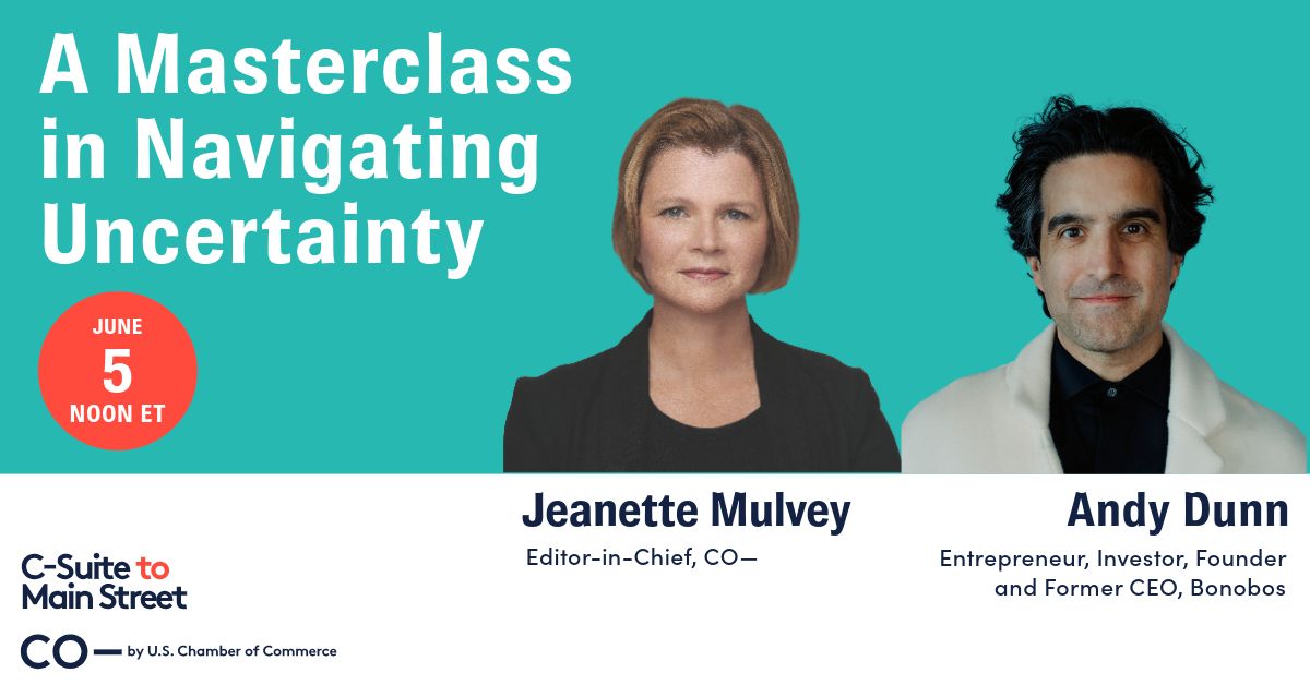Next Thursday! Tune in on June 5 at noon ET for a masterclass with Andy Dunn, co-founder of <a href="/Bonobos/">Bonobos</a>. Discover how he navigates uncertainty and balances entrepreneurship with mental health, plus get insights from his best-selling book "Burn Rate."

RSVP ➡️ buff.ly/qkKL5Cd