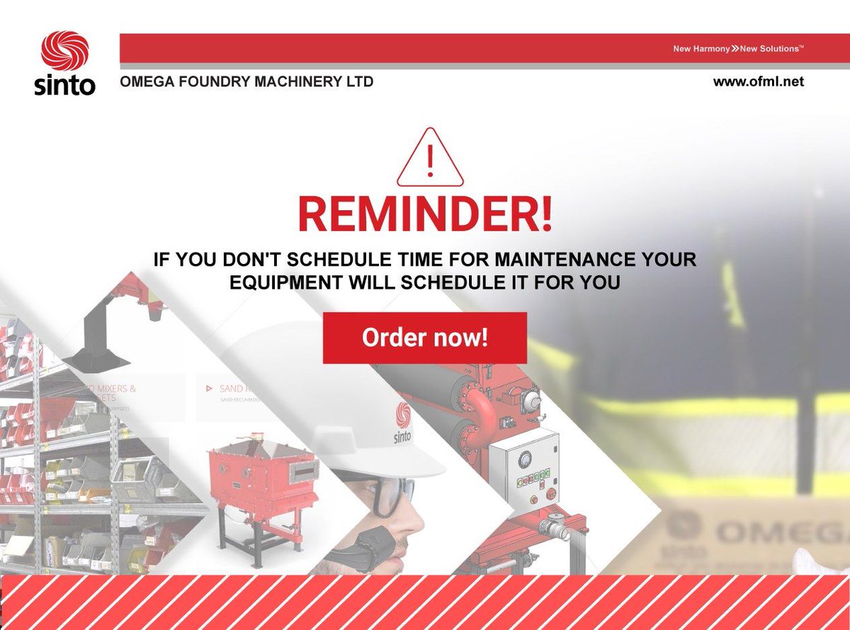 OMEGA SINTO FOUNDRY MACHINERY Ltd tweet media