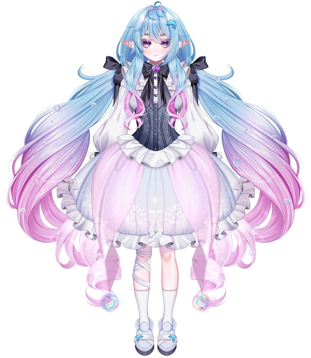 dolphin_jet's tweet image. Hiiiiii!! I’ll take 1 vtuber model comm for 700$!  MORE EXAMPLES IN DM (I have 2 more examples of works, but I can&apos;t show them before the debut) Please DM me if your interested ^^

#VGenOpen #VGen #vtubercommission