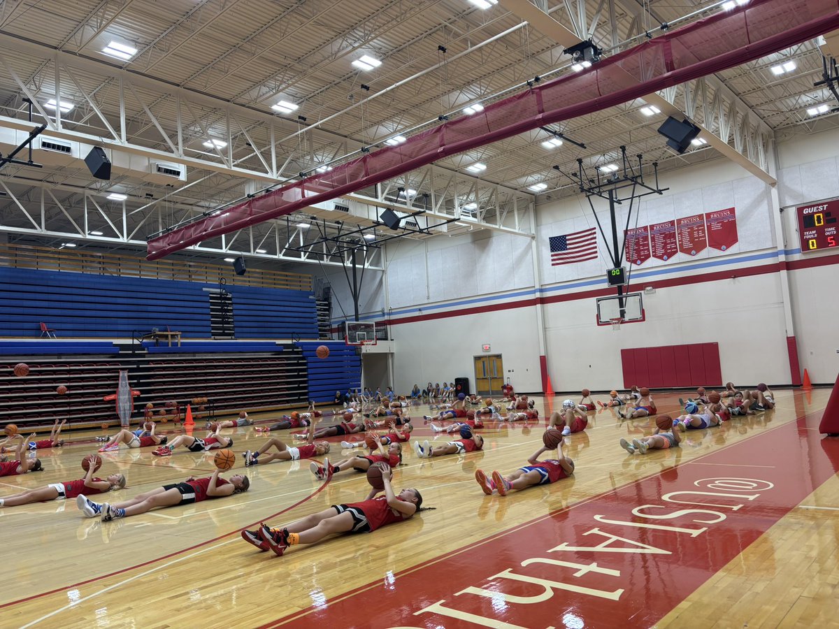 the basics of the game never change!  Hard at work!