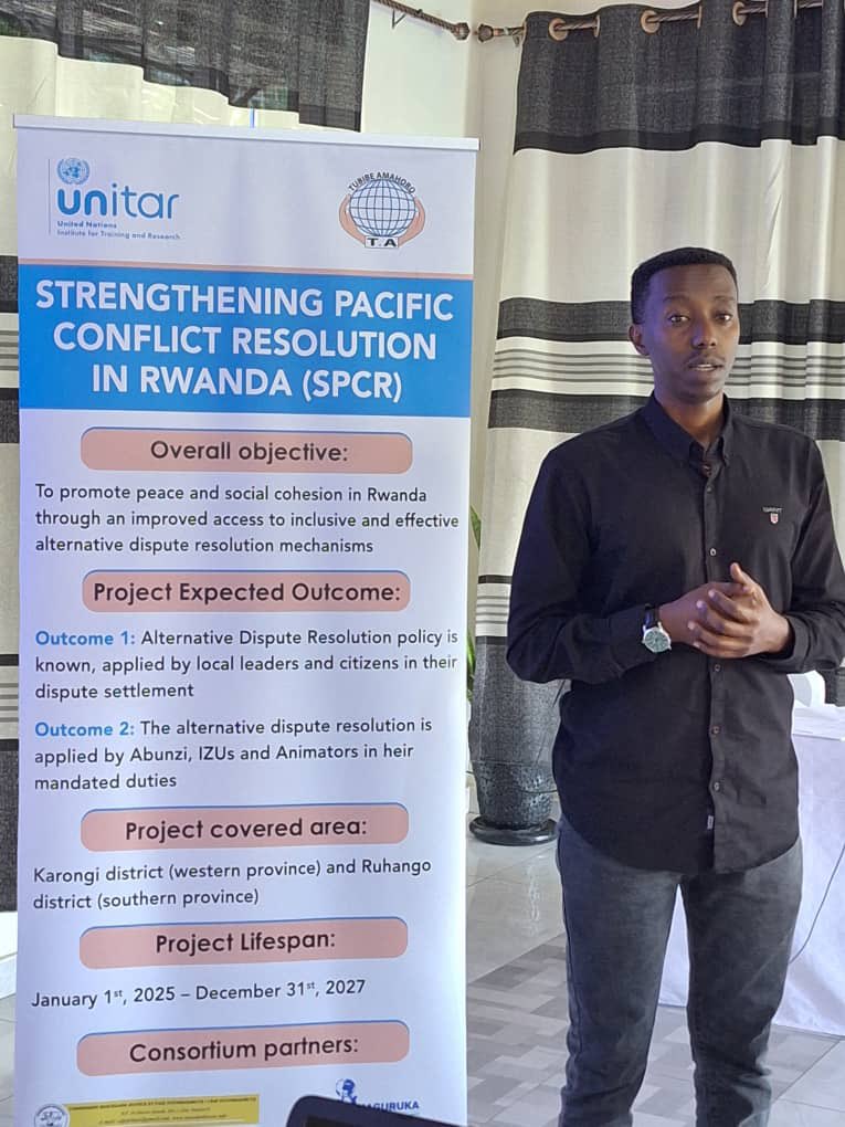 sowpeace1's tweet image. Our 3-day Professional mediation training in Karongi wrapped up!
Thanks to @UNITAR, MAJs & staff are now better equipped with ADR skills to promote peaceful conflict resolution in communities.
#ADRJustice #PeaceInPractice #Rwanda