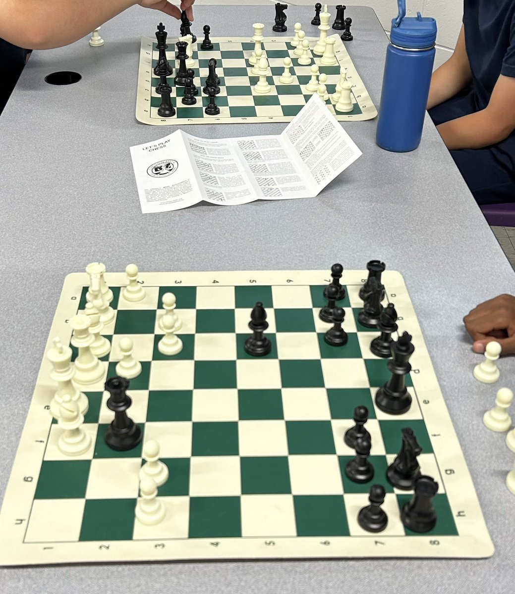 MsLiuzzi's tweet photo. Thank You to Mrs. Nazziccone and Mrs. Gri and their students for the awesome Chess tutorials today. Looking forward to having the students continue playing with the new Chess Set gifted to our class. ♟️♟️♟️@transfigtcdsb https://t.co/dO58h3Itlc
