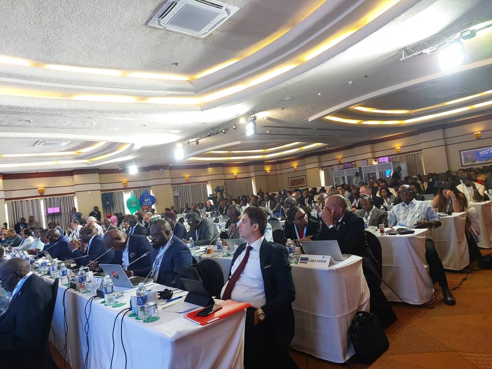 MinistryofTID's tweet photo. Day3 #AFIAviationWeek
The energy in Victoria Falls is electric as high level discussions continue to shape the future of African aviation! Deputy Minister Hon JK Sacco, actively participating in todayβs sessions, underscoring Gvts commitment to advancing regional air connectivity https://t.co/YFwHIkEtaH