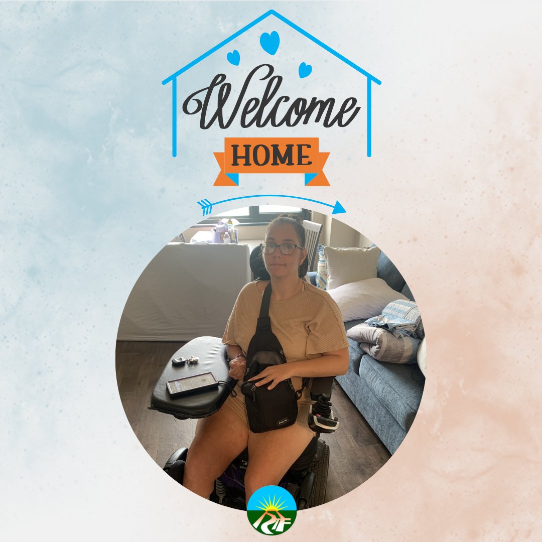 #WelcomeHomeWednesday

Please help us welcome Megan to her new home!

Megan has been in a nursing facility following a stroke since August 2024 and is very happy to be back in her own apartment.

Welcome Home!

#OurHomesNotNursingHomes #CommunityLiving #Independence #Freedom