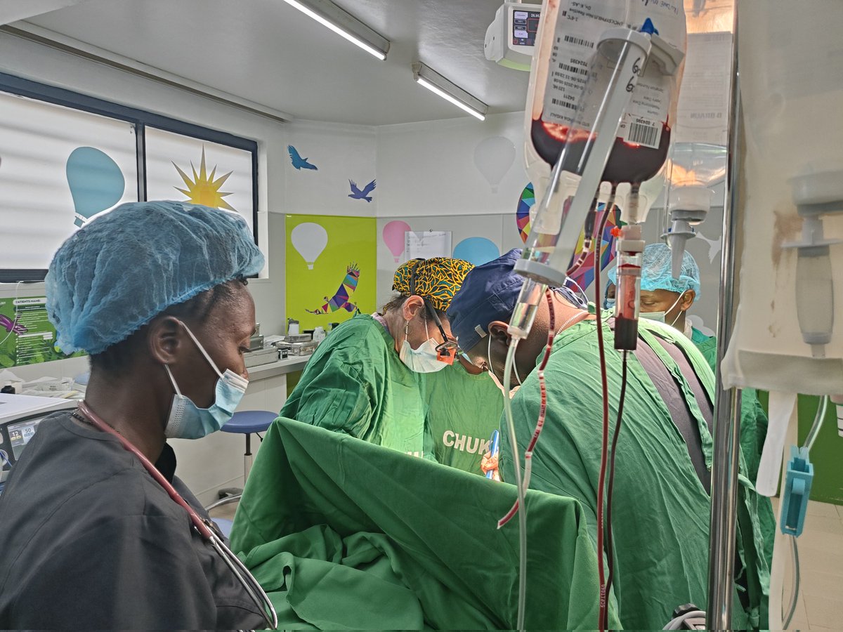 University Teaching Hospital of Kigali/CHUK (@hospitalchuk) on Twitter photo Today,our Pediatrics Surgery team in partnership with <a href="/UMPedsSurg/">UM Pediatric Surgery</a> experts,performed a successful extended right hepatectomy in a 10-month,6kg infant with #congenitalLiverCancer.Done by a team led by CHUK's <a href="/Alain_Jules/">Alain Jules</a> & <a href="/robinpetroze/">Robin Petroze</a> from <a href="/UMichSurgery/">Michigan Surgery</a> is 1st of its kind in Rda Today,our Pediatrics Surgery team in partnership with <a href="/UMPedsSurg/">UM Pediatric Surgery</a> experts,performed a successful extended right hepatectomy in a 10-month,6kg infant with #congenitalLiverCancer.Done by a team led by CHUK's <a href="/Alain_Jules/">Alain Jules</a> & <a href="/robinpetroze/">Robin Petroze</a> from <a href="/UMichSurgery/">Michigan Surgery</a> is 1st of its kind in Rda