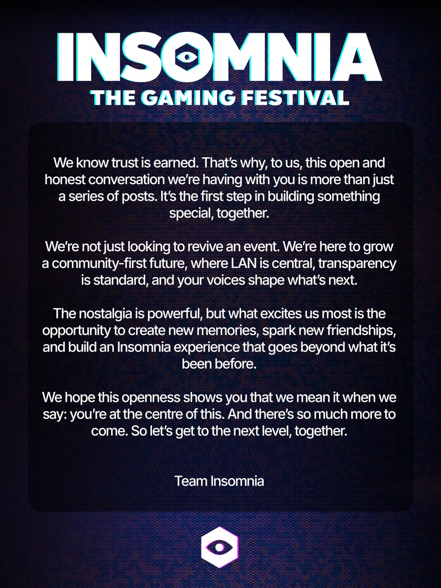 Insomnia the Gaming Festival tweet media