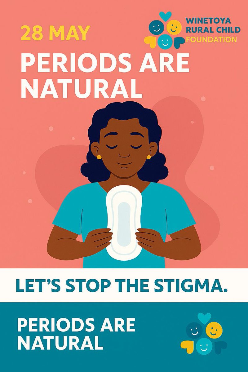 TheRuralChildF1's tweet photo. Let’s all celebrate Menstrual Hygiene Day. Let's work together to create a period-friendly world where everyone has access to proper menstrual hygiene facilities and education. #MenstrualHygieneDay #PeriodFriendlyWorld #WinetoyaRuralChildFoundation https://t.co/ZwONpvqOTC