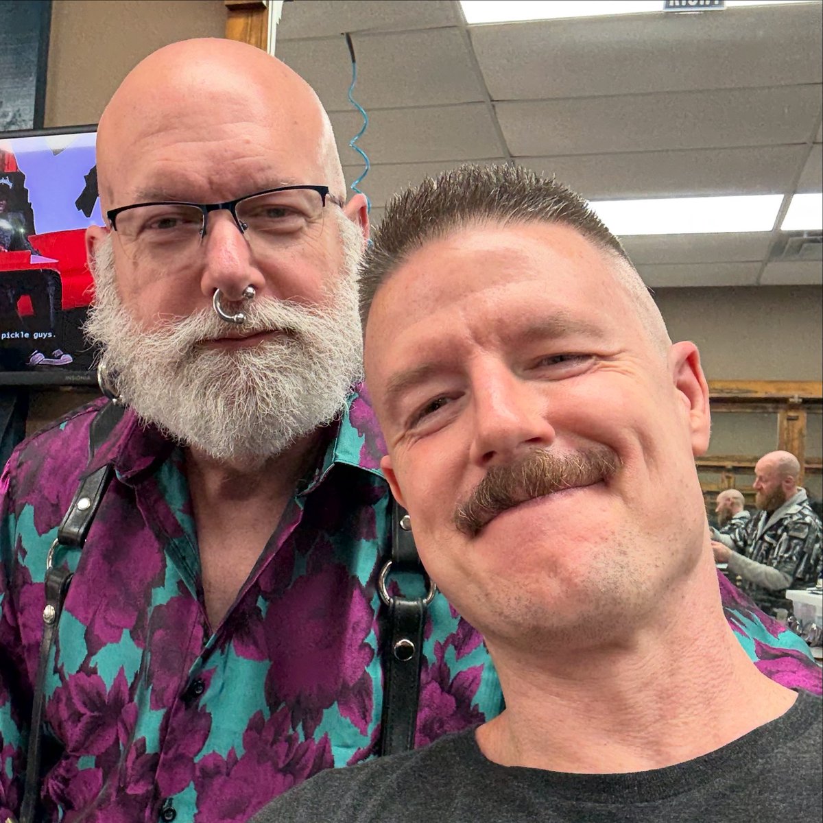 A haircut is good for the soul, especially if your barber knows what he’s doing! Thanks Tracy! ❤️