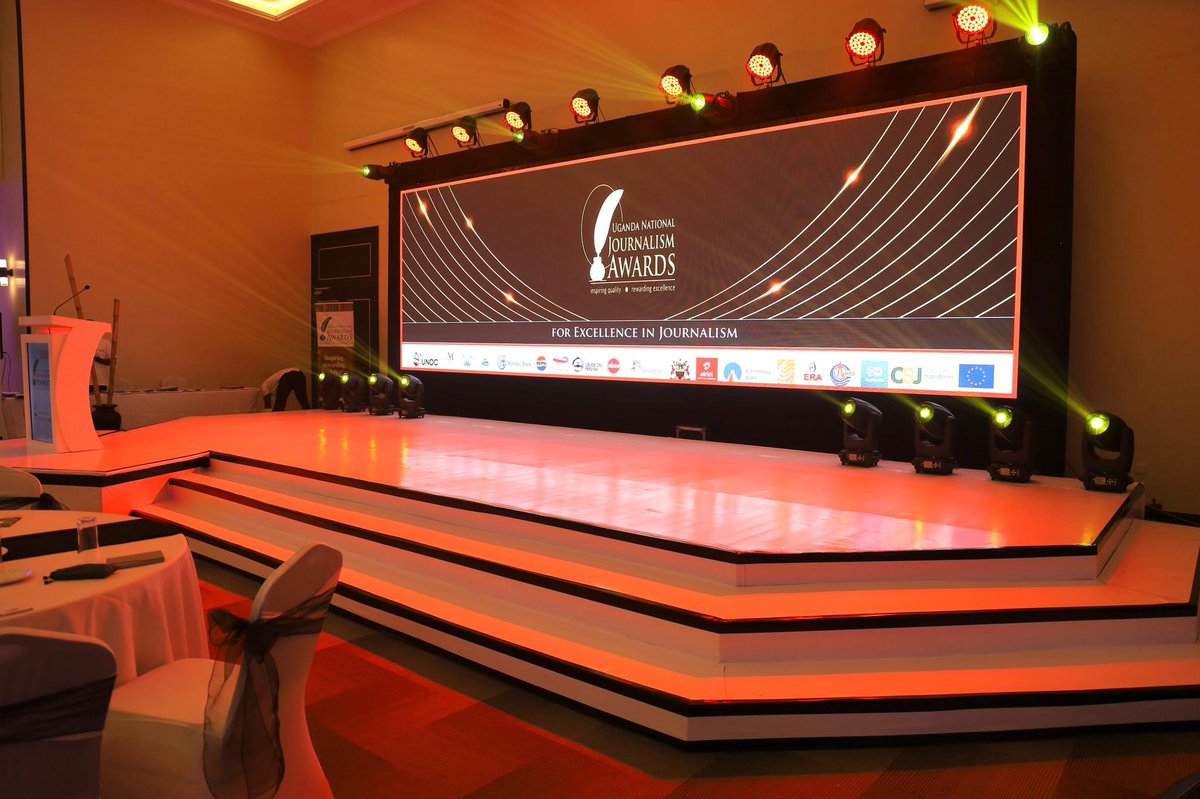 LaneUganda's tweet photo. Big News! Lane Production Uganda is thrilled to be handling the audiovisual experience at the National Journalism Awards 2025! 🎉 We're bringing the house down with: Stage Setup
Let's celebrate excellence in journalism in style! 🎊 #LaneProductionUganda #NationalJournalismAwards https://t.co/7I4KMeJnO6