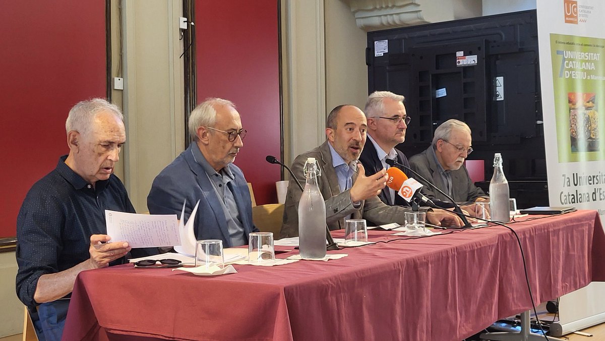 Del 26 al 28 de juny #Manresa tornarà a ser capital del pensament al país amb una nova edició de la <a href="/UCE_CAT/">Universitat Catalana d'Estiu</a>, aquest any dedicada a un tema fonamental de present i futur com és l’educació. Tindrem experts en la matèria per reflexionar sobre reptes i oportunitats. Valdrà la pena!