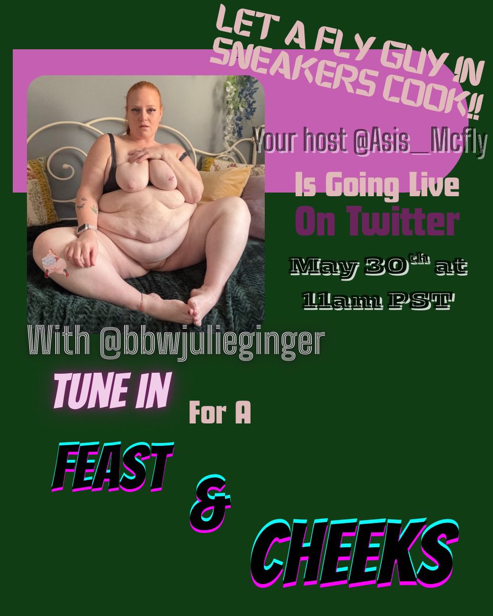 Asis_Mcfly ๐ธ&๐ฅ workin in Las Vegas for a stretch (@asis_mcfly) on Twitter photo Plump, Juicy, Tender, Rotund, all words to describe the ever so Ass-tastic <a href="/bbwjulieginger/">Julie Ginger Spring Tour ๐</a>!!! Who will be graciously showing off her Rump in the kitchen with yours truly <a href="/Asis_Mcfly/">Asis_Mcfly ๐ธ&๐ฅ workin in Las Vegas for a stretch</a>.
TURN YOUR NOTIFICATIONS ON SO YOU DONT MISS A CHEEK!!!
#Podcast #Livestream #Cooking #Talkshow Plump, Juicy, Tender, Rotund, all words to describe the ever so Ass-tastic <a href="/bbwjulieginger/">Julie Ginger Spring Tour ๐</a>!!! Who will be graciously showing off her Rump in the kitchen with yours truly <a href="/Asis_Mcfly/">Asis_Mcfly ๐ธ&๐ฅ workin in Las Vegas for a stretch</a>.
TURN YOUR NOTIFICATIONS ON SO YOU DONT MISS A CHEEK!!!
#Podcast #Livestream #Cooking #Talkshow