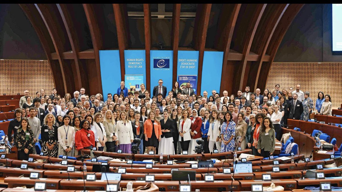 Very proud to conclude the first Digital Citizenship Education Forum, a milestone for the digital future and the launch of the development of a Roadmap for Digital Citizenship Education in Europe (2025–2031) by the Council of Europe. 

A bold vision for inclusive, rights-based,