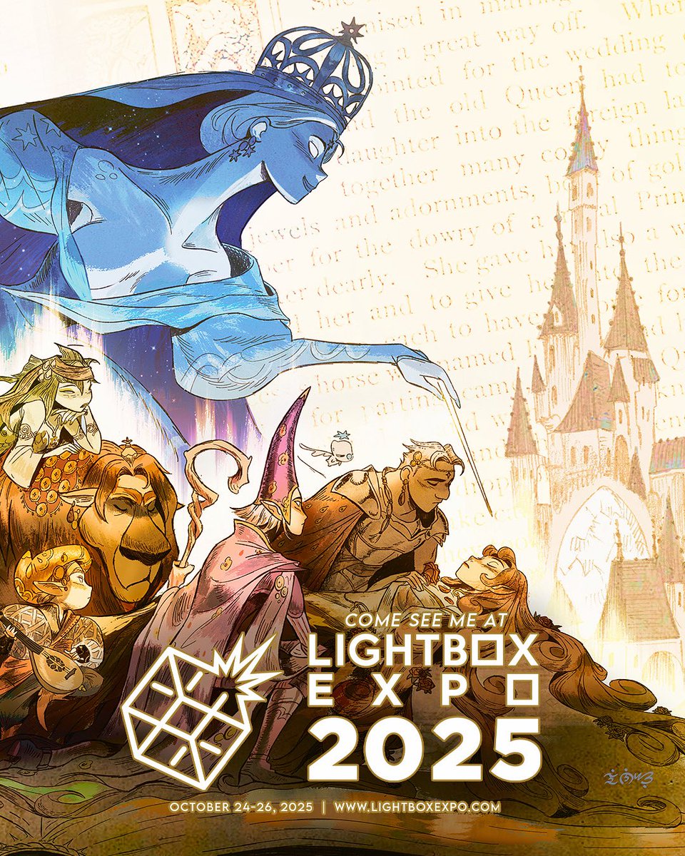 Excited to see you all behind the table at #LightBoxExpo for the first time ever ✨ See you all soon xoxo #LBX2025