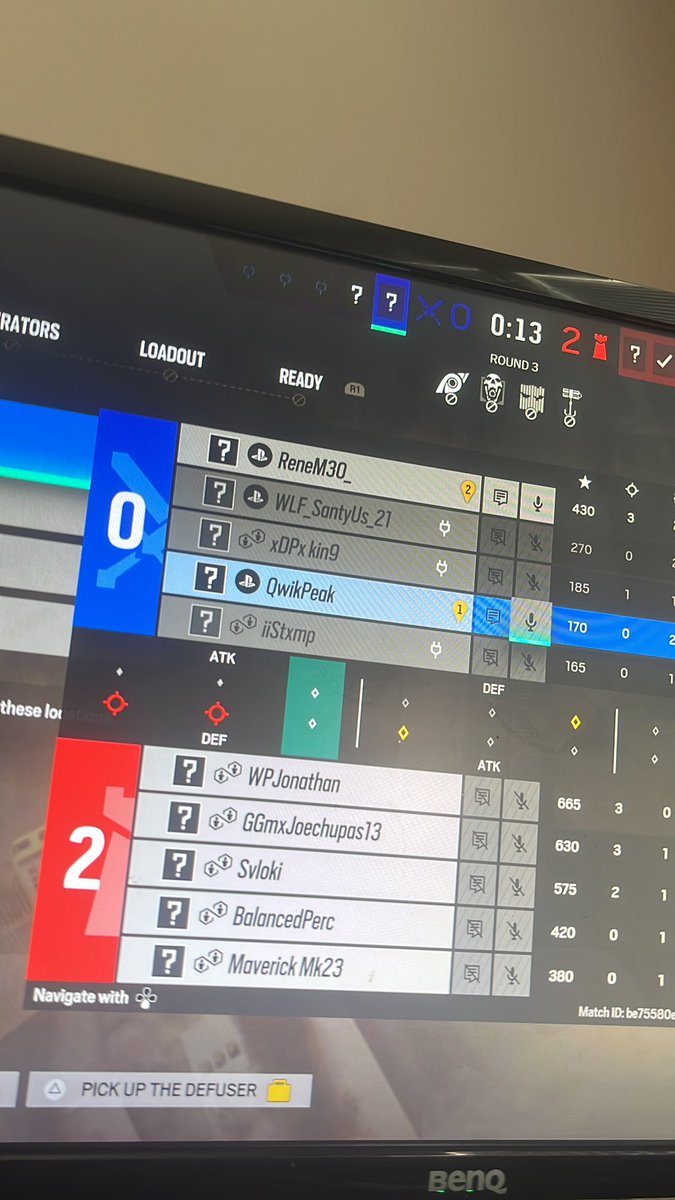 TehKeyz's tweet photo. 2v5 in ranked @Rainbow6Game insane that in going to lose elo for this @UbisoftSupport https://t.co/zCWrH0tdoE