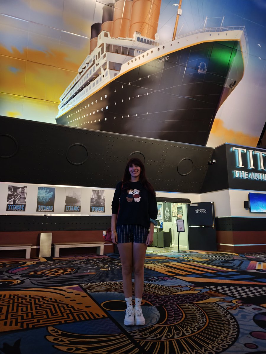 Went to Vegas for the Bitcoin conference, ended up at the Titanic museum. Bitcoin can wait. Titanic needs me