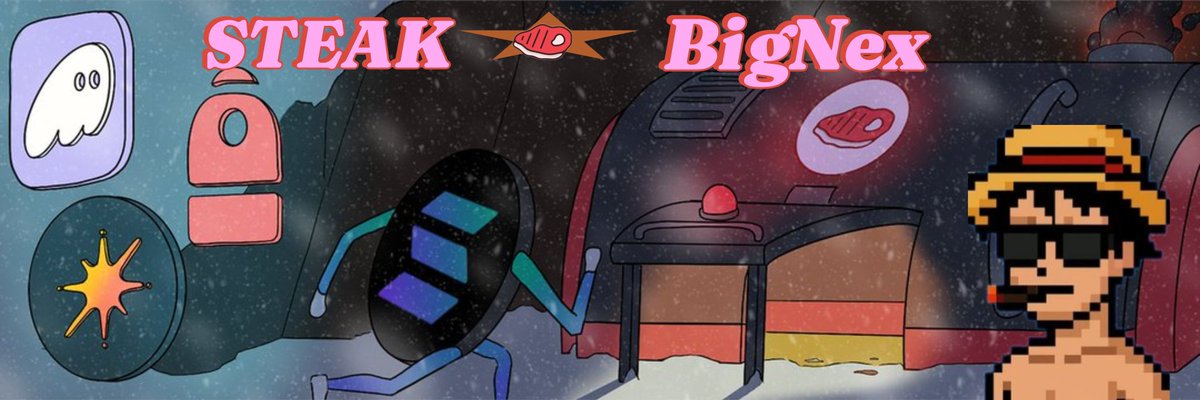 Big NEX { 33.3%} (@bignex4lfe) on Twitter photo I just found something crazy 😳
How have we been unaware of such a gem💎
Yes! I am talking about <a href="/steaknet/">STEAK.NET🥩</a>
$STEAK is about to become the most community-Driven project on solana, and here's why : 🧵👇 I just found something crazy 😳
How have we been unaware of such a gem💎
Yes! I am talking about <a href="/steaknet/">STEAK.NET🥩</a>
$STEAK is about to become the most community-Driven project on solana, and here's why : 🧵👇