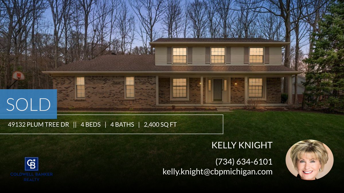 KellyKnightSold's tweet image. If you're considering selling your home, we should talk! Take a look at this recently sold listing in Plymouth Township! Give me a call at (734) 634-6101 if you're ready to talk.

Kelly Knight homeforsale.at/49132_PLUM_TRE…
