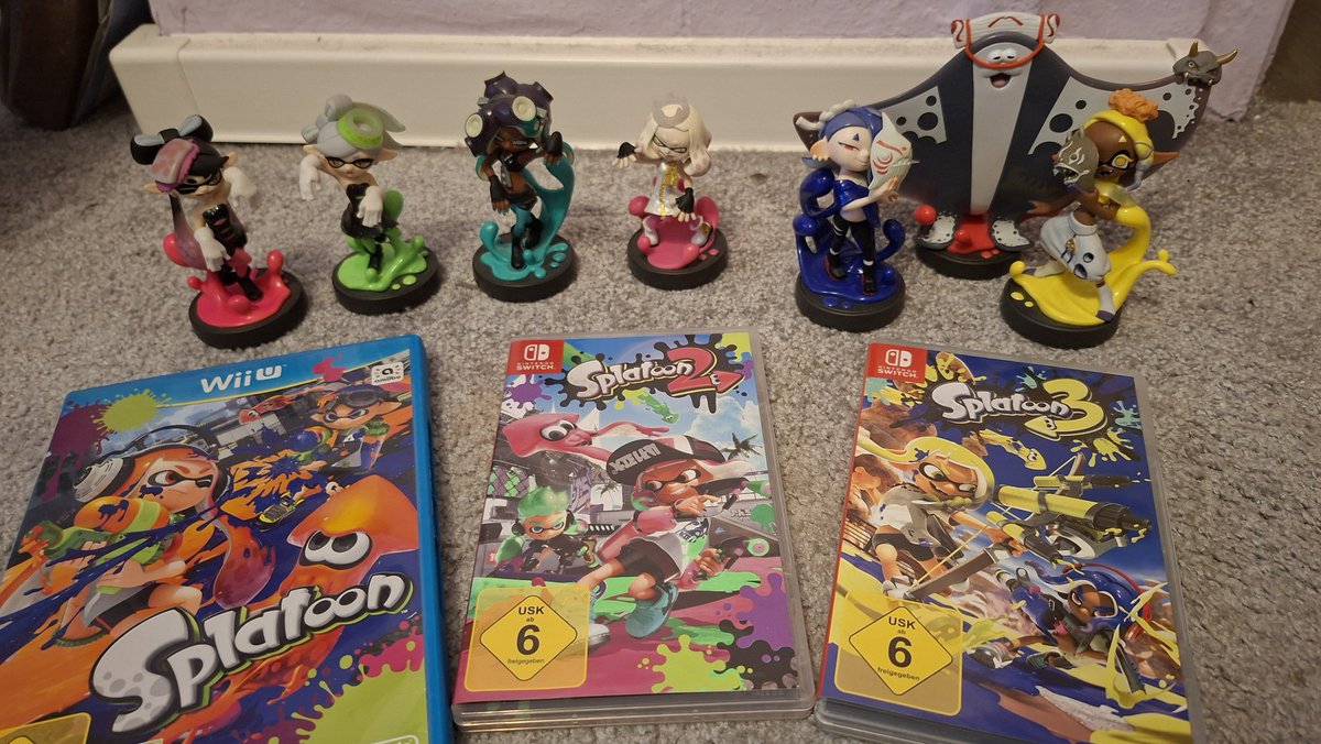 Wow 10 Jahre gibt es nun schon #Splatoon &amp; ich hab dem Wii U-Spiel damals echt entgegengefiebert, weil es einfach was neues, was frisches, was anderes war. Persönlich konnte ich nie was mit Shootern anfangen aber hier ist es ja nicht so ernst, von daher: Happy Anniversary. 🦑🎮🐙