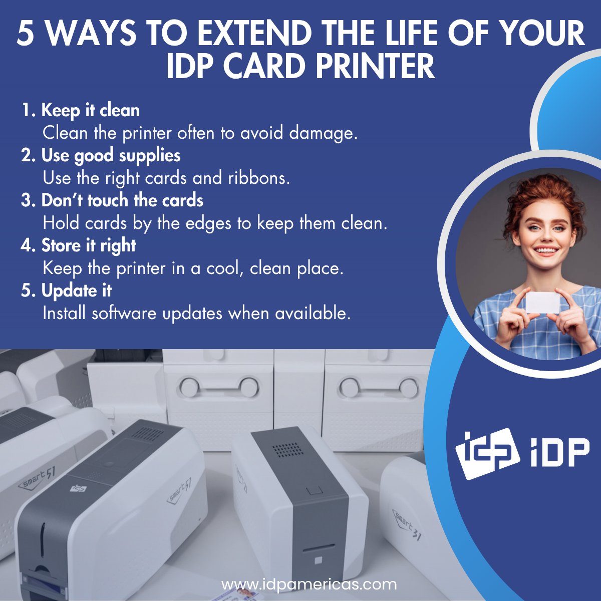 5 ways to extend the life of your ID card printer!
#IDCARDPRINTER #BADGEPRINTER